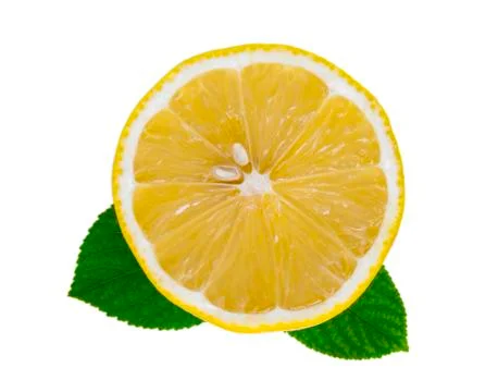 Lemon cut Stock Photos