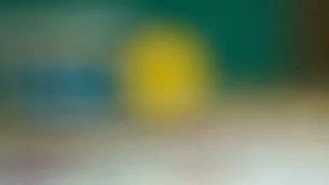 Lemon, Defocus from the foreground on chopping board 스톡 동영상 111564223