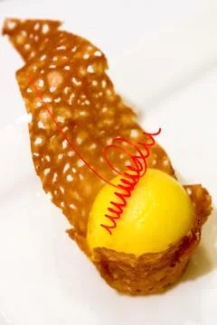 Lemon dessert Stock Photos