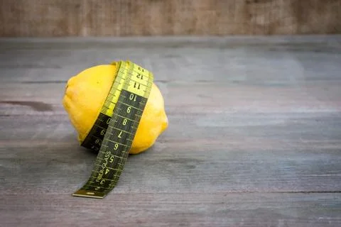 Lemon diet Stock Photos