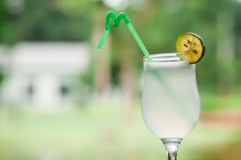 Lemon drink Foto stock