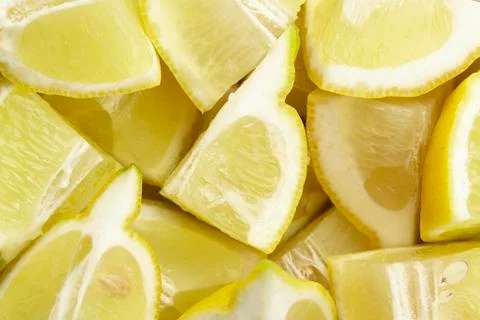 Lemon eighths Stock Photos