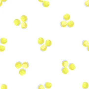 Lemon flu pill pattern seamless vector 스톡 일러스트