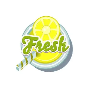 Lemon Fresh. Vector Illustration Stock Illustration