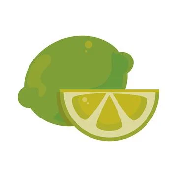 Lemon fruit citrus Stock Illustration