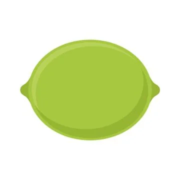 Lemon fruit flat style icon vector design Illustrazione stock