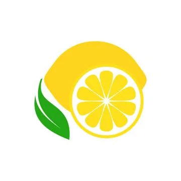 Lemon fruit icon Stock-Illustration
