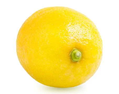 Lemon fruit isolated Stock Photos