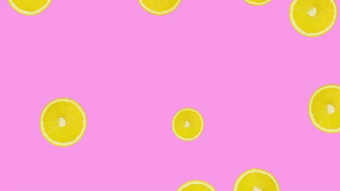 Lemon fruit motion design animation Stock Footage 170103585