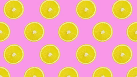 Lemon fruit motion design animation Stock Footage 170103834