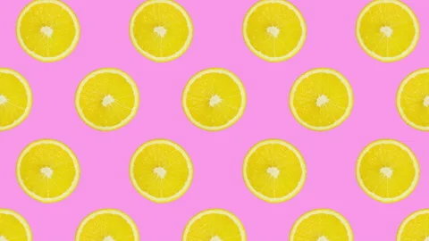 Lemon fruit motion design animation Stock Footage 170104156