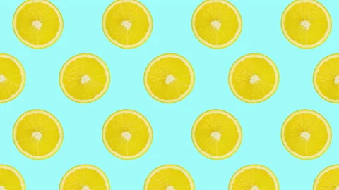 Lemon fruit motion design animation Stock Footage 170177993