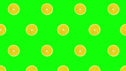 Lemon fruit motion design animation Stock Footage 172105497