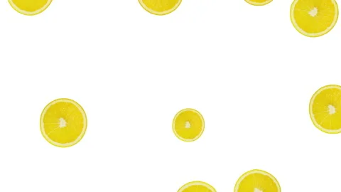 Lemon fruit motion design animation Stock Footage 172108050