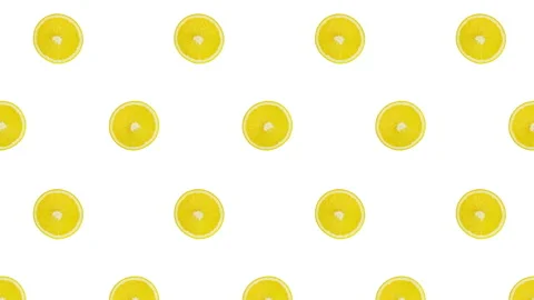 Lemon fruit motion design animation Stock Footage 172108090