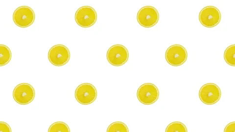 Lemon fruit motion design animation Stock Footage 172392491
