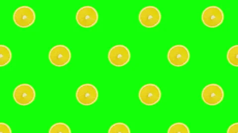 Lemon fruit motion design animation Stock Footage 187681684