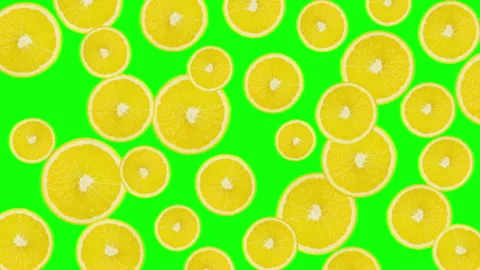 Lemon fruit motion design animation Stock Footage 187683161