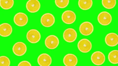 Lemon fruit motion design animation Stock Footage 187684957