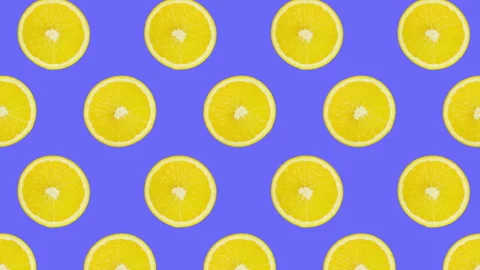 Lemon fruit motion design animation Stock Footage 201300548