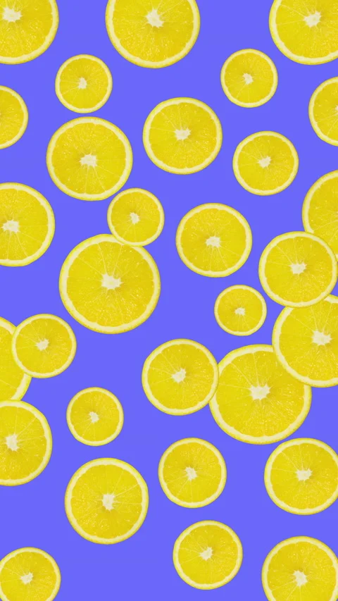 Lemon fruit motion design animation Stock Footage 233160661
