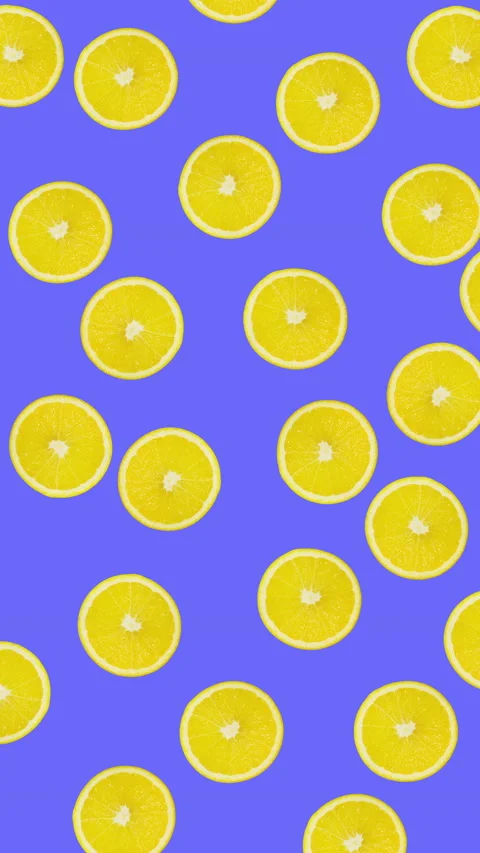Lemon fruit motion design animation Stock Footage 233161081