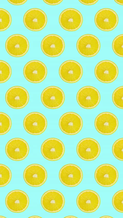 Lemon fruit motion design animation Stock Footage 233432500