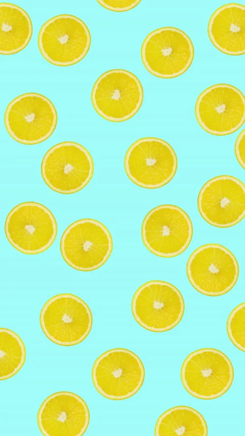 Lemon fruit motion design animation Stock Footage 233433226