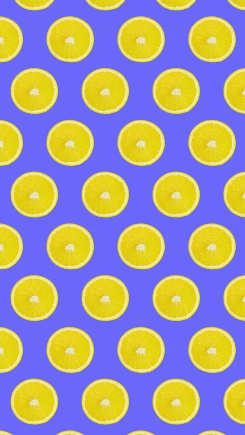Lemon fruit motion design animation Stock Footage 233587154
