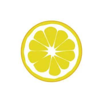 Lemon fruits Illustrazione stock