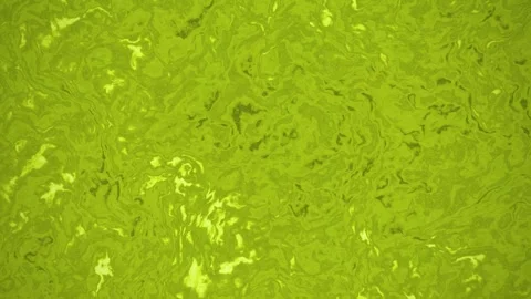 Lemon Green Liquid Marble Fluid Flow Abstract Motion Background Stock Footage 342779640