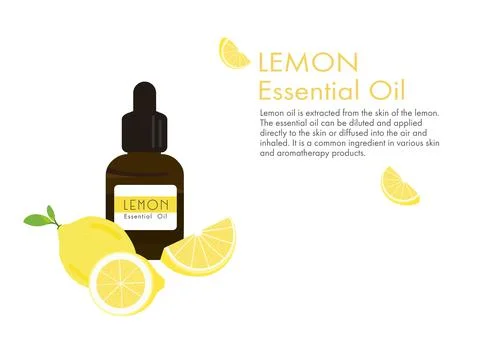 Lemon herb for essential oil extraction in medical treatment vector ep03 Stock Illustration