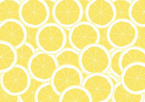 Lemon herb slide pattern for medical treatment vector , fresh wallpaper ep04 Stock Illustration