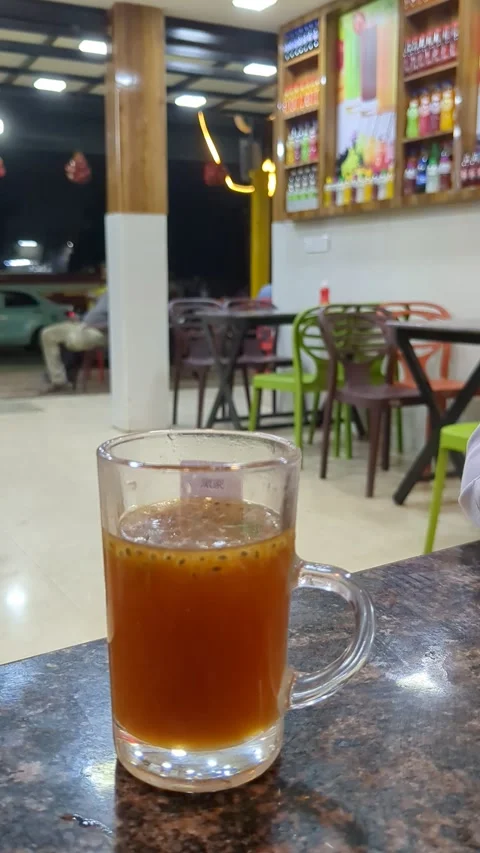 Lemon Honey Tea Stock Footage 258543824