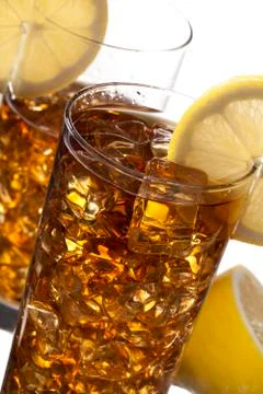 Lemon ice tea Stock Photos