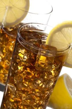 Lemon ice tea Stock-Fotos