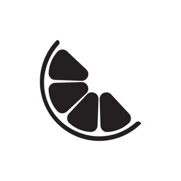 Lemon icon illustration isolated vector sign Stock Illustration