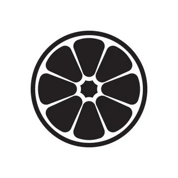 Lemon icon illustration isolated vector sign Stock Illustration