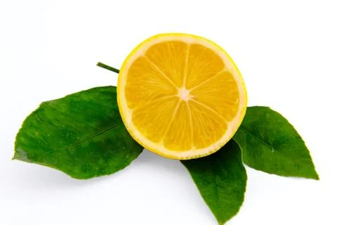 Lemon isolated Stock Photos