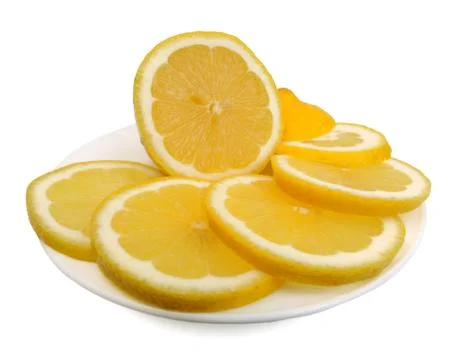 Lemon, isolated Stock Photos