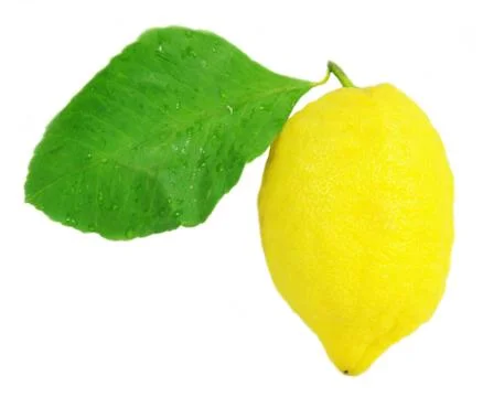 Lemon isolated Stock Photos