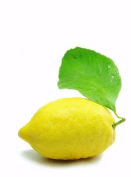 Lemon isolated Stock Photos