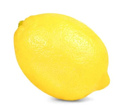 Lemon isolated on white background ,include clipping path Stock Photos