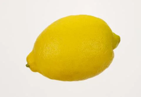 Lemon isolated on white background Stock Photos