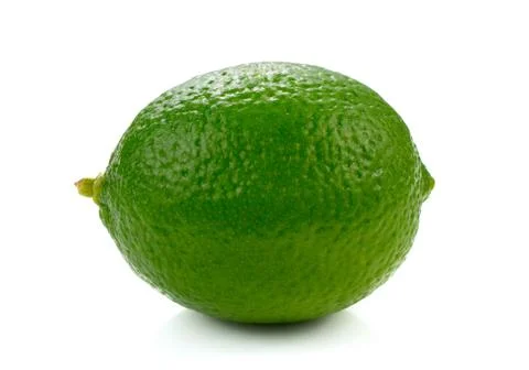 Lemon isolated on white background Stock Photos