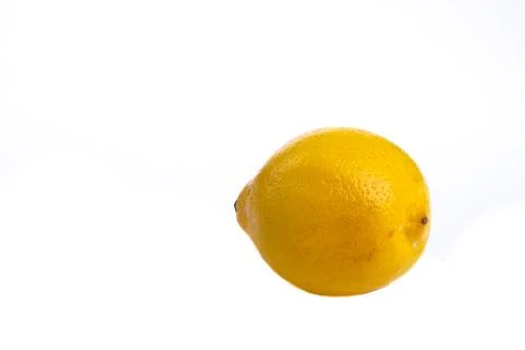 Lemon isolated on white background Foto stock