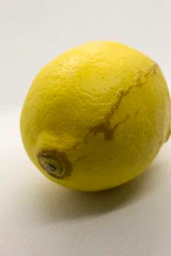 Lemon isolated on a White background Stock Photos