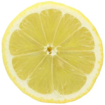 Lemon isolated on white background Stock Photos
