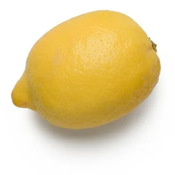 Lemon isolated on white background Stock Photos