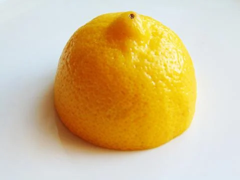 Lemon isolated on white background Stock Photos